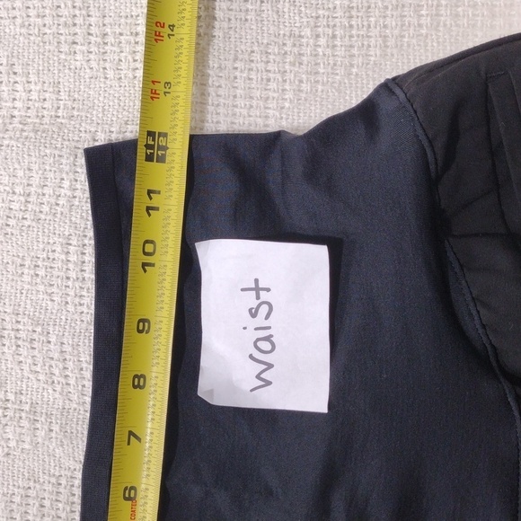 EUC Gap Maternity Modern Boot Black Dress Pants size 6L Stretch - Picture 8 of 14